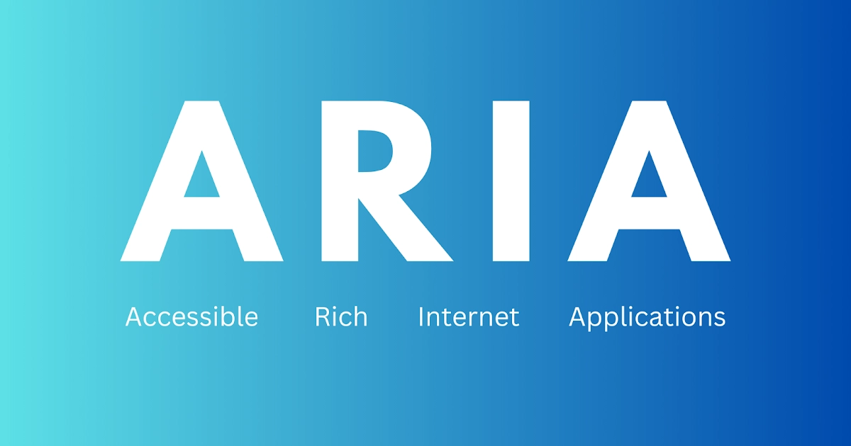 Accessibility Rich Internet Applications